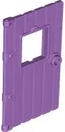 Lavender Door 1 x 4 x 6 with Window and Stud Handle