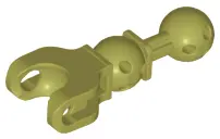 Olive Green Hero Factory Arm / Leg with Ball Joint on Axle and Ball Socket