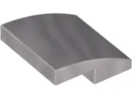 Flat Silver Slope, Curved 2 x 2 x 2/3