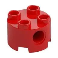 BRICK 2X2 ROUND WITH HOLE Ø4,85
