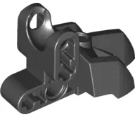 Black Hero Factory Foot with Three Short Claws and Ball Joint Socket