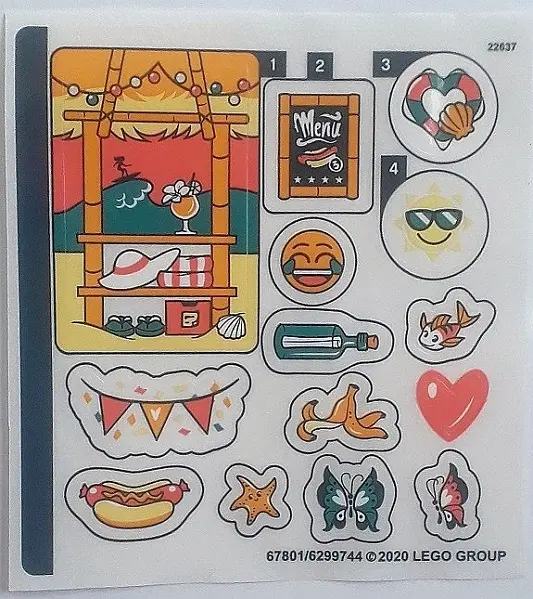 Sticker Sheet for Set 41413 - (67801/6299744)
