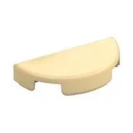 TILE 1X2, W/ 1/2 CIRCLE