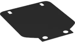 Black Cloth Vehicle Roof Fiat with 4 Holes
