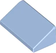 Bright Light Blue Slope 30 1 x 2 x 2/3