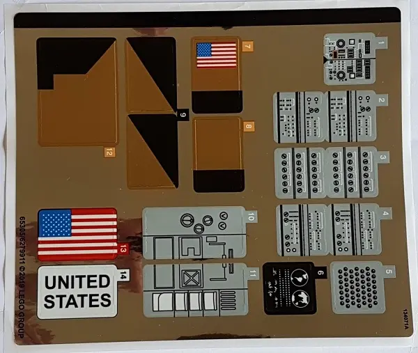Sticker Sheet for Set 10266, Mirrored - (65305/6279911)