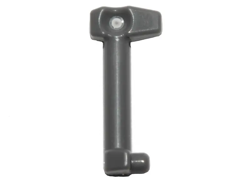 Dark Bluish Gray Minifigure, Helmet Antenna / Rangefinder with Rounded Shaft for Helmet SW Clone Tro
