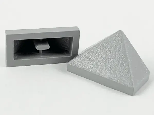 Light Bluish Gray Slope 45 2 x 1 Triple with Inside Bar