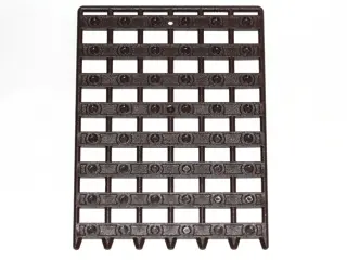 Dark Brown Door 1 x 12 x 16 Castle Gate (Portcullis)