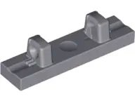 Dark Bluish Gray Hinge Tile 1 x 4 Locking Dual 1 Finger on Top
