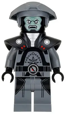 Imperial Inquisitor Fifth Brother - Dark Bluish Gray Uniform