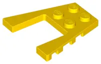 Yellow Wedge, Plate 4 x 4