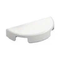 TILE 1X2, W/ 1/2 CIRCLE
