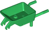 Green Minifigure, Utensil Wheelbarrow Frame