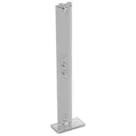 BRICK 2X4X13, W/ 4.85 HOLES