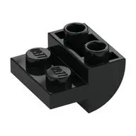 BRICK 2X2X1 INV. BOW, W/ CUT OUT