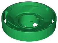 Green Propeller 1 Blade Solid 10 Diameter (Ninjago Spinjitzu Rotor)