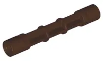 Dark Brown Support 1 x 1 x 5 1/3 Spiral Staircase Axle