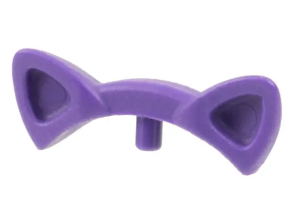 Dark Purple Friends Accessories Cat Ears with Debossed Auricles