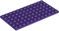 Dark Purple Plate 6 x 12