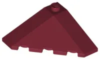 Dark Red Wedge 4 x 4 (Slope 18 Corner)