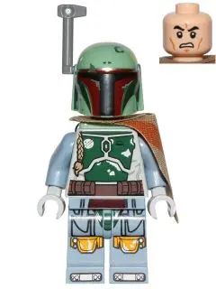 Boba Fett - Pauldron Cloth with Dark Orange Stripe Pattern