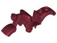 Dark Red Motorcycle Fairing, Vintage