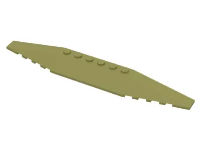 Olive Green Wedge 2 x 16 Triple