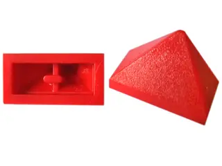 Red Slope 45 2 x 1 Triple with Inside Bar