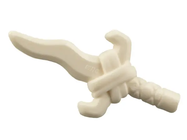 White Minifigure, Weapon Bone Knife
