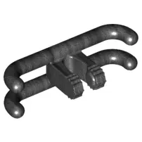 Pearl Dark Gray Hinge Train Pantograph Shoe Locking with 2 Fingers