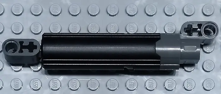 Black Technic Linear Actuator with Dark Bluish Gray Ends, Type 2