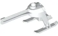 White Flying Helicopter Model Body