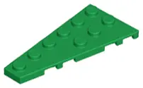 Green Wedge, Plate 6 x 3 Left