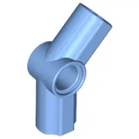 Medium Blue Technic, Axle and Pin Connector Angled #4 - 135 degrees