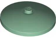 Sand Green Dish 4 x 4 Inverted (Radar) with Solid Stud