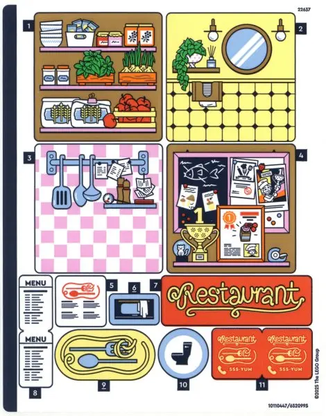 Sticker Sheet for Set 42655 - (10110447/6520995)