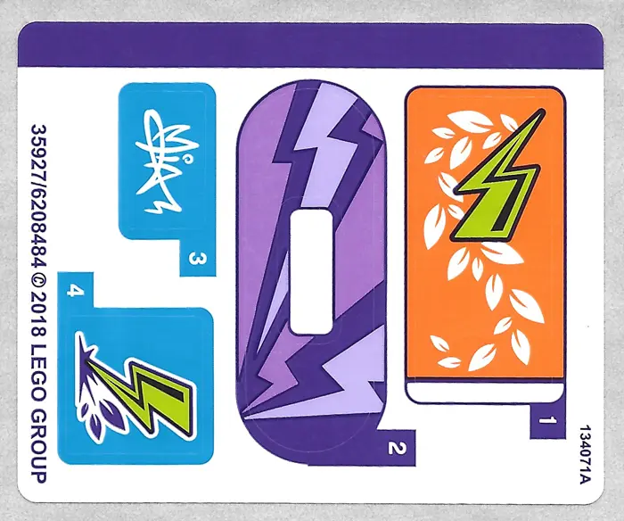 Sticker Sheet for Set 41327 - (35927/6208484)