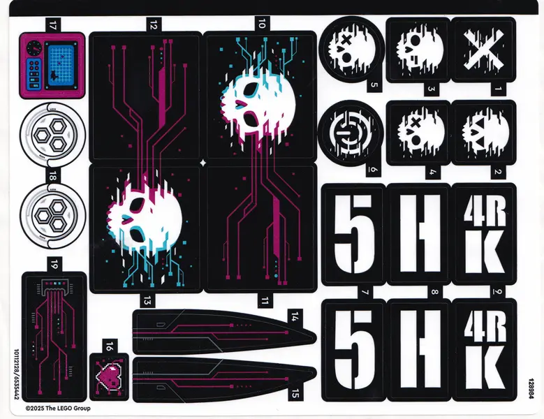 Sheet for Set 71500 - (10112128/6535442)