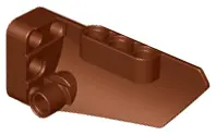 Reddish Brown Technic, Panel Fairing # 3 Small Smooth Long, Side A