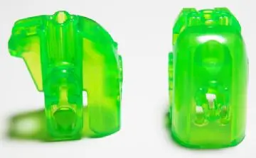 Trans-Bright Green Hero Factory Head with Handle