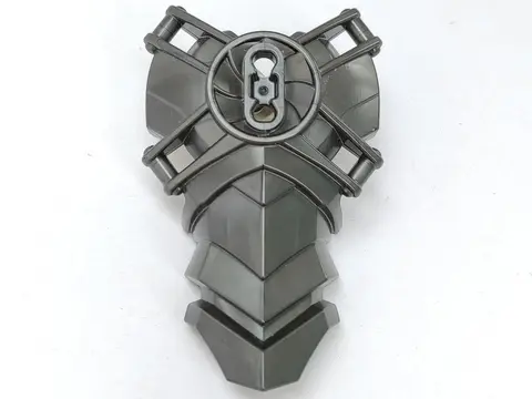 Pearl Dark Gray Hero Factory Full Torso Armor with 4 Handles