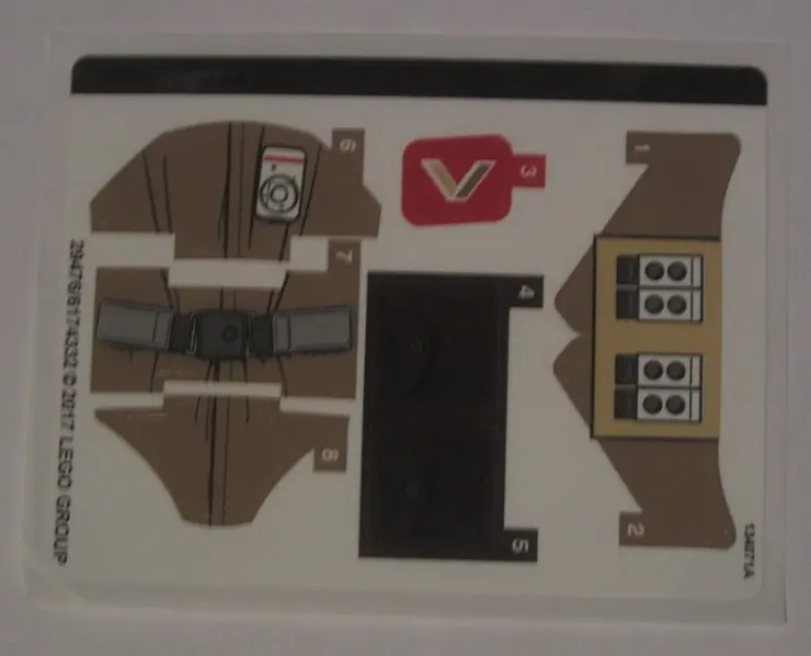 Sticker Sheet for Set 75525 - (29476/6174332)
