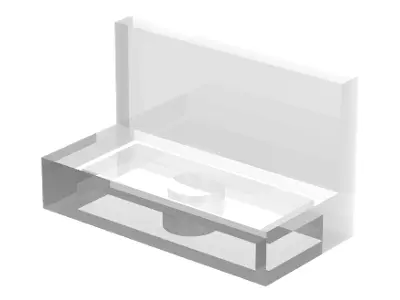 Trans-Clear Panel 1 x 2 x 1