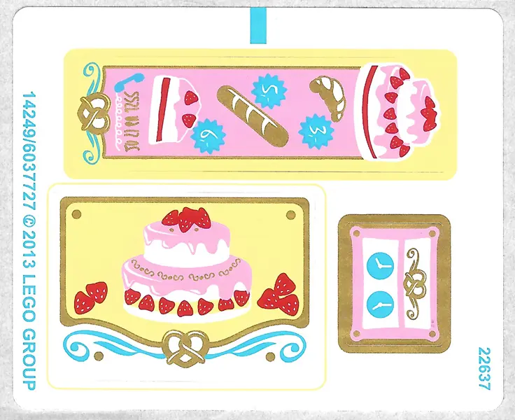 Sticker Sheet for Set 41006 - (14249/6037727)