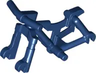 Dark Blue Bicycle Frame, Heavy Mountain Bike with Handlebars