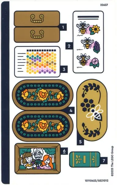 Sticker Sheet for Set 42669, Sheet 1 - (10110453/6521012)