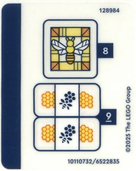 Sticker Sheet for Set 42669, Sheet 2 - (10110732/6522835)