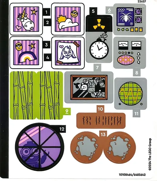 Sticker Sheet for Set 75583 - (10108464/6485642)