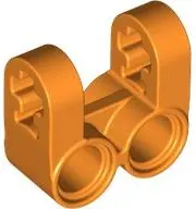 Orange Technic, Axle and Pin Connector Perpendicular Double Split